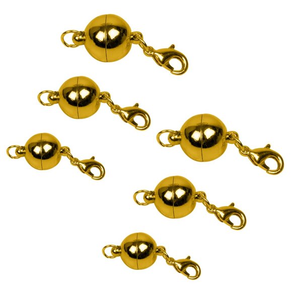 Strong Magnetic Clasps (43) Jewelry Necklace DIY Converter Extender Closures - Picture 8 of 16